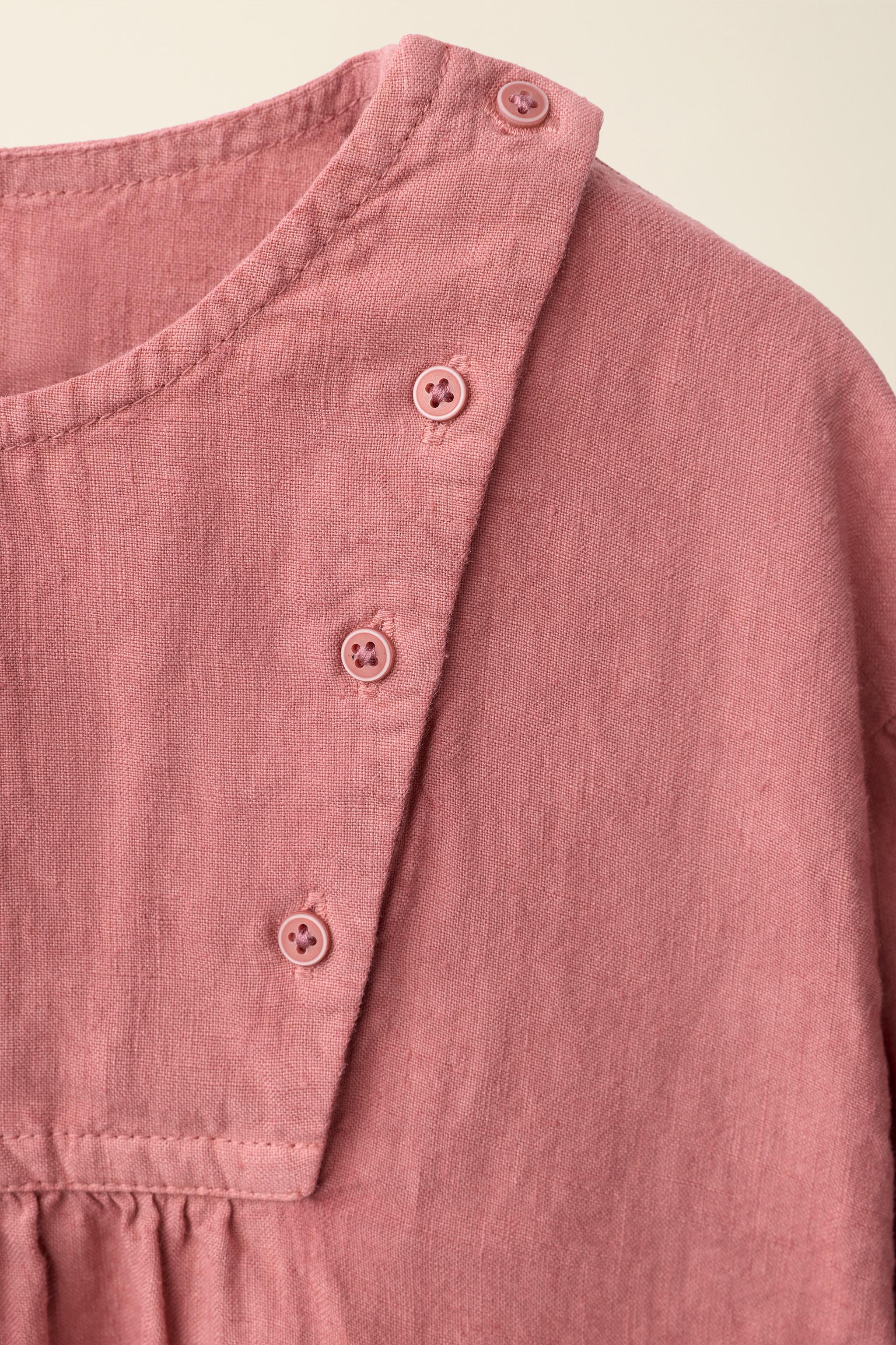 100% LINEN DRESS CREATED BY CARAMEL LONDON X ZARA